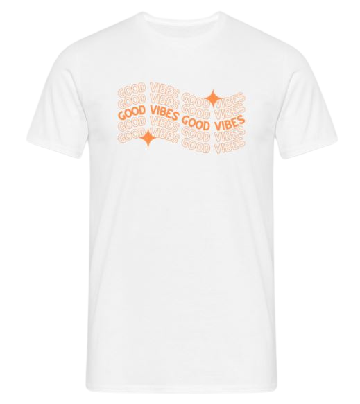 T-shirt good vibes
