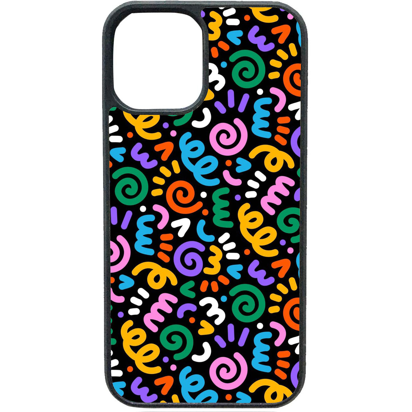 Gekleurde Confetti telefoonhoesje – vrolijk kleurrijk design voor je iPhone