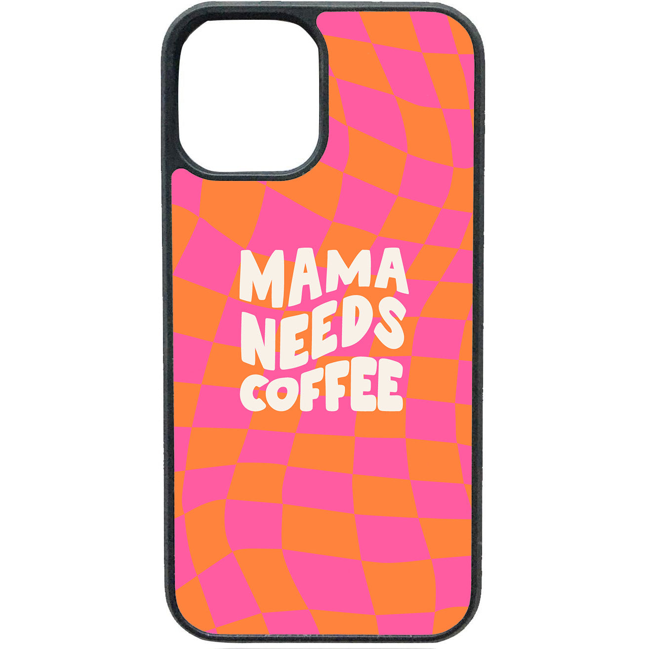 Mama Needs Coffee telefoonhoesje – grappig koffie design voor je iPhone