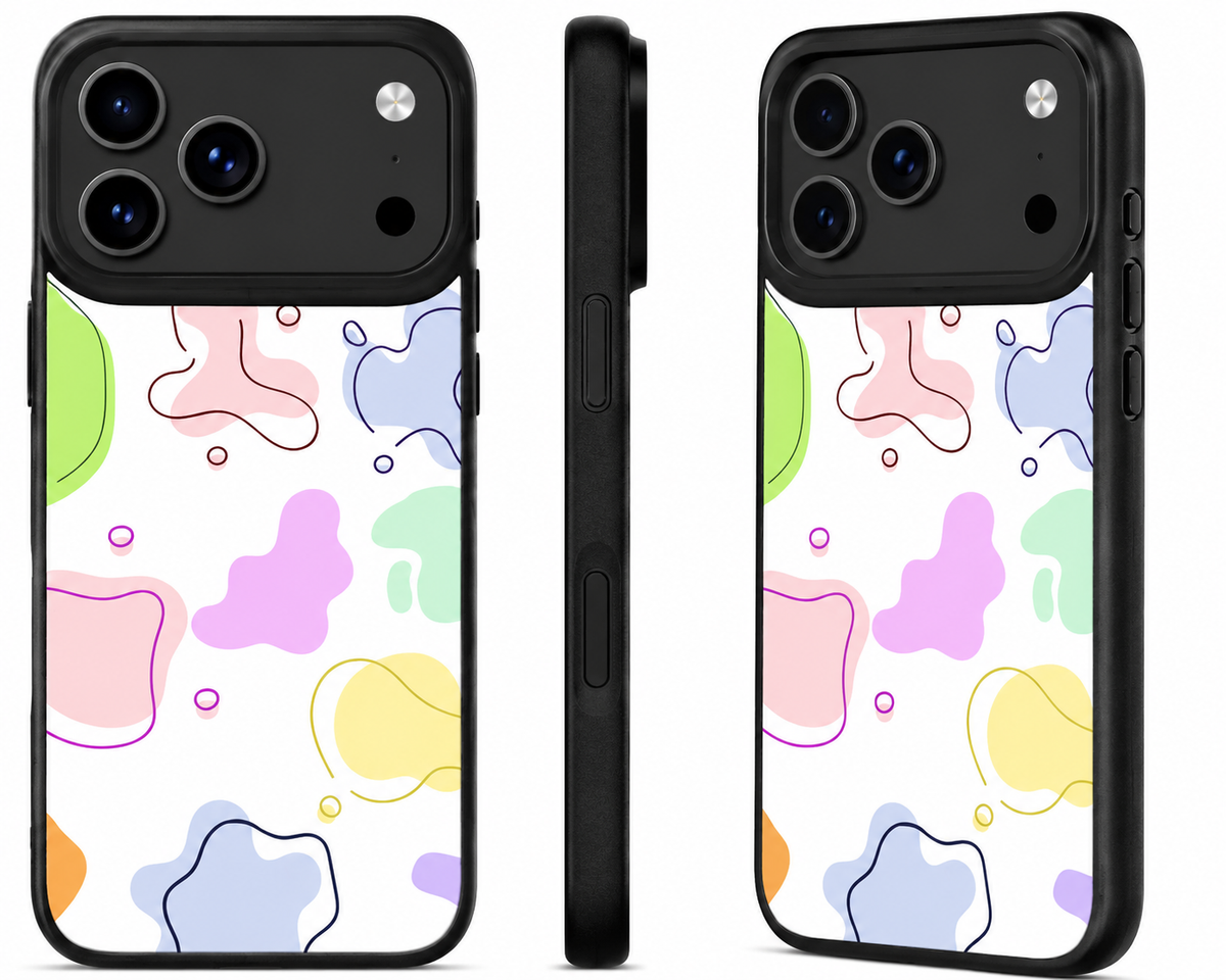 Soft Blob telefoonhoesje – modern abstract design voor je iPhone