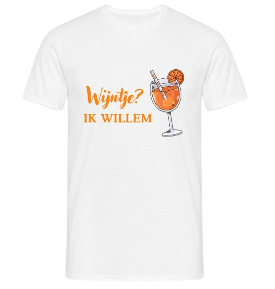 T-shirt wijntje