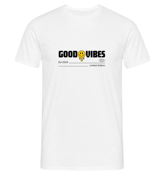 T-shirt good vibes limited