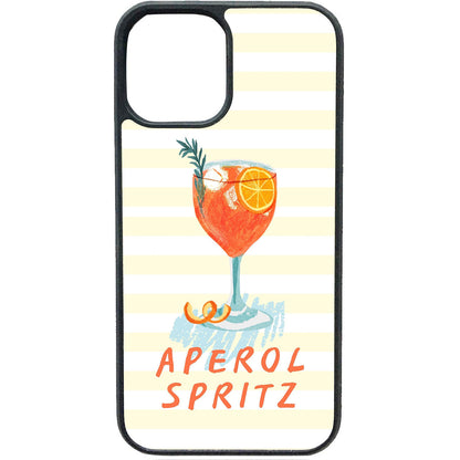 Aperol Spritz telefoonhoesje – zomers cocktail design voor je iPhone