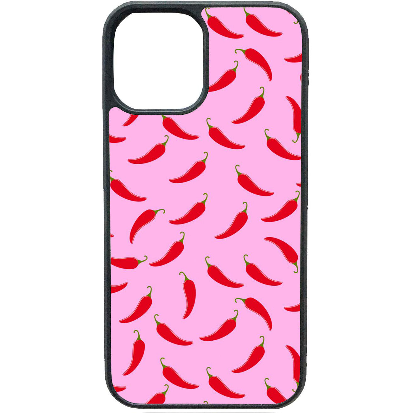 Chili Pink telefoonhoesje – trendy roze peper design voor je iPhone