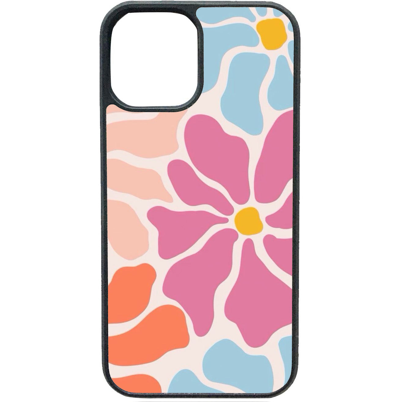 Gekleurde Bloemen telefoonhoesje – vrolijk bloemen design voor je iPhone