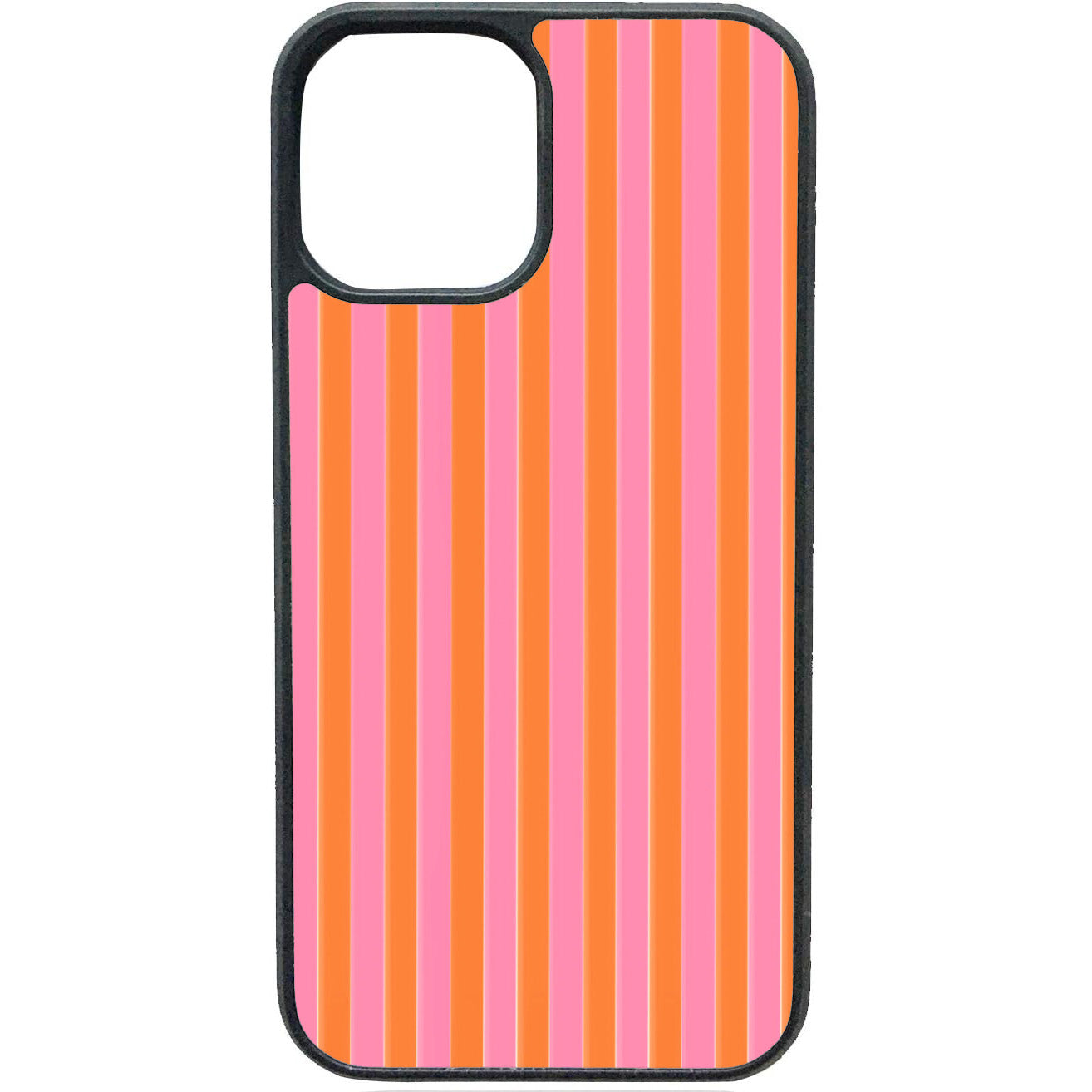 Roze Oranje Gestreept telefoonhoesje – kleurrijk design voor je iPhone