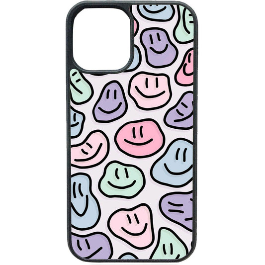 Telefoonhoesje - SMILEY PASTEL