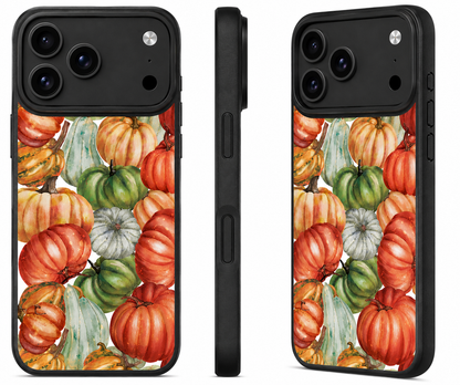 Waterverf pompoenen telefoonhoesje – herfst design voor je iPhone