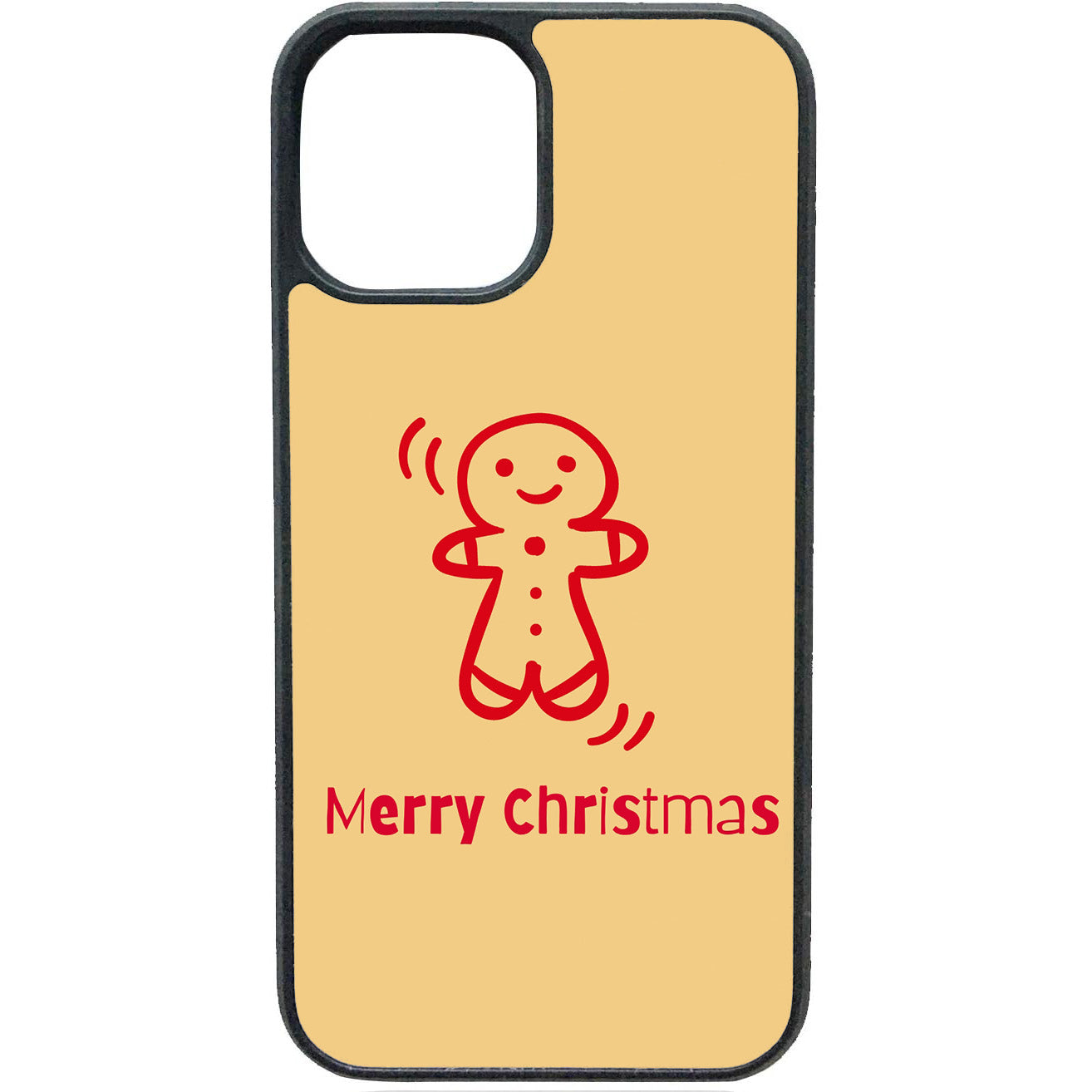 Gingerbread telefoonhoesje – vrolijk kerst design voor je iPhone